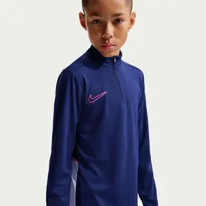 Nike Academy Big Kids Dri-FIT Long-Sleeve 1/4-Zip Soccer Drill Top S