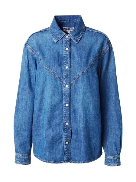 ONLY Blúzka 'ONLSevigny'  modrá denim