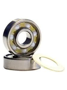 Mosaic ložiska Ceramics Silver / White | Velikost skate One Size