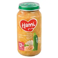 HAMI Rizoto s krůtím, cuketou a hráškem od 12.měsíce  250 g