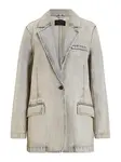 AllSaints Blejzer 'EVER'  sivý denim
