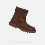 Dívčí kotníková obuv geox shaylax hnědá 30