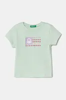 Dětské bavlněné tričko United Colors of Benetton