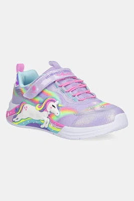 Sneakers boty Skechers UNICORN CHASER fialová barva, 302298L