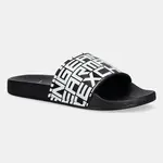 Pantofle Armani Exchange pánské, černá barva, XUP004 XV679 N814