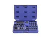 QUATROS Sada na opravu závitů žhavicích svíček  M8x1, M10x1, M10x1.25, M12x1.25, 33 kusů - QS14140