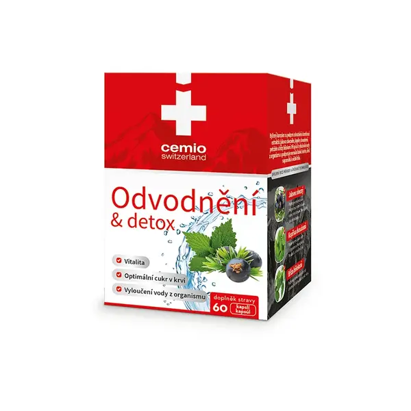 CEMIO Odvodnění & detox 60 kapslí