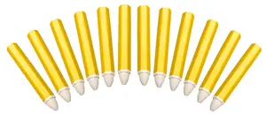 BGS technic Vosková křída na pneumatiky a kov, bílá, balení 12 ks - BGS 8822