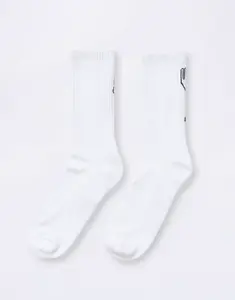 Service Works Knife & Fork Socks WHITE