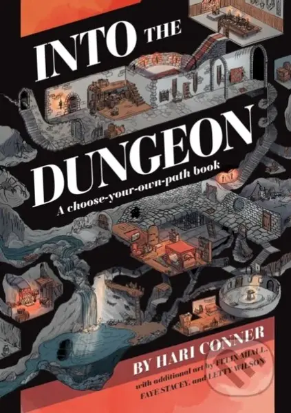 Into the Dungeon (A Choose-Your-Own-Path Book) - Hari Conner - kniha z kategorie Beletrie