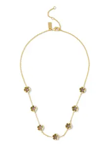 COACH Retiazka  zlatá / orgovánová