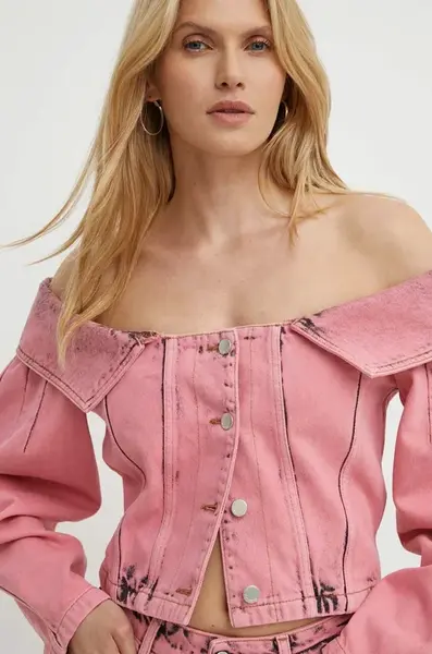 Riflová blúzka K+LUSHA