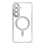 Electro Mag Cover s MagSafe, Samsung Galaxy S26 Plus, stříbrné