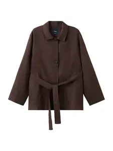 MANGO Prechodná bunda 'Will'  čokoládová