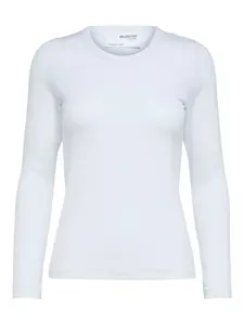 SELECTED Tričko 'DIANNA'  biela