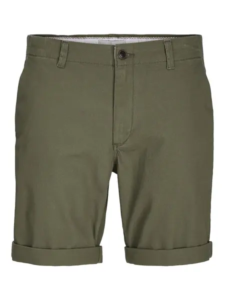 Jack & Jones Plus Chino nohavice 'JPSTDave'  olivová