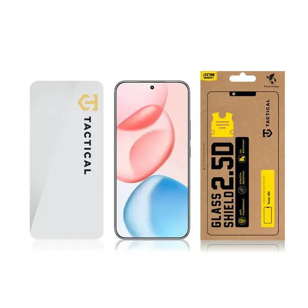 Tvrzené sklo Tactical Glass Shield 2.5D pro Honor 400, transparentní