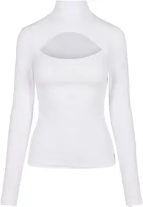 UC Ladies Turtleneck - White