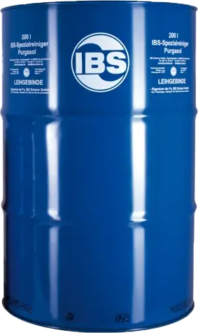 Čisticí kapalina Purgasol pro mycí stoly, na hrubé znečištění, sud 200 litrů - IBS Scherer