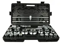 Sada hlavic s příslušenstvím 3/4", 21-65 mm , 26 kusů - GEKO G10115
