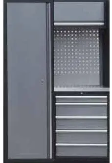 Sestava dílenského nábytku Procarosa PROFI XS-I Pracovní deska: nerezová