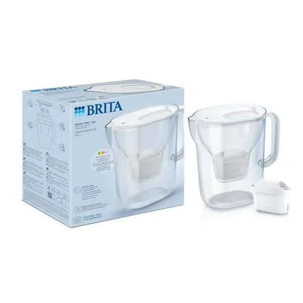 BRITA STYLE ESSENTIAL XL Filtračná kanvica, biela, veľkosť