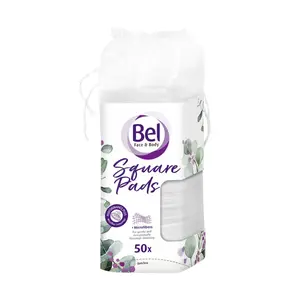 Bel Face & Body Cosmetic odličovací tampony čtvercové 50 ks