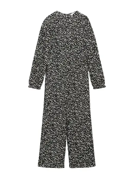 MANGO KIDS Overal 'NIDO'  čierna / biela