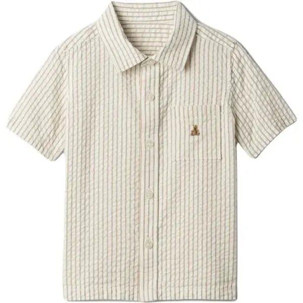 GAP BABY Detská košeľa, béžová, veľkosť 4Y