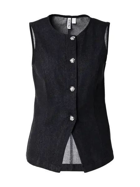 PIECES Vesta 'PCFABIA'  čierny denim