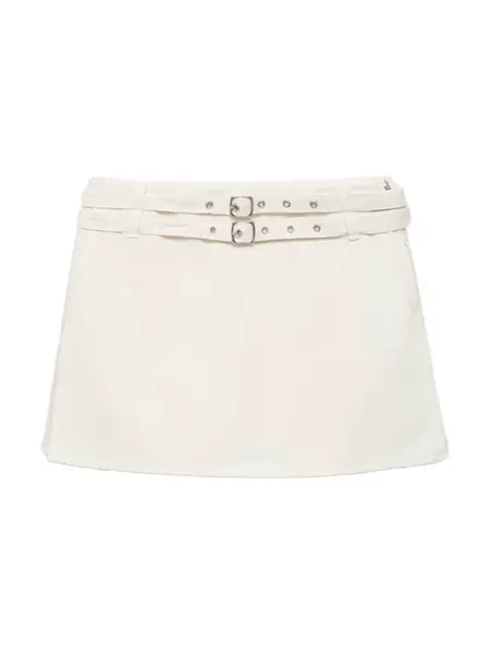 MANGO Sukňa 'NERI'  šedobiela