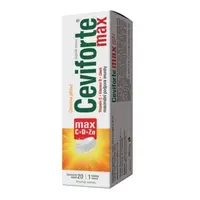 Ceviforte Max vitamin C a D + Zinek 20 šumivých tablet