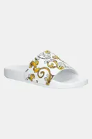 Pantofle Versace Jeans Couture dámské, bílá barva, 78VA3SQ3 ZS365 G03