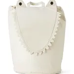 Úložný koš ferm LIVING Crocodile Storage bílá barva