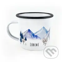 Smaltovaný hrnek Zima