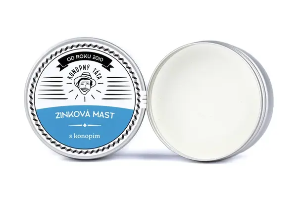 Konopný Táta Zinková mast s konopím 80 ml