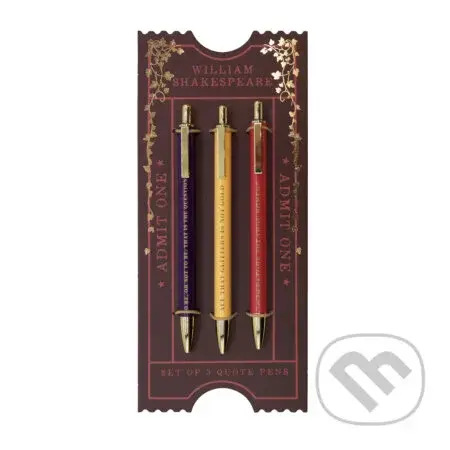 The Reading Room - Shakespeare - sada 3ks pier