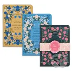 The Reading Room - Pýcha a predsudok - sada 3 zápisníkov