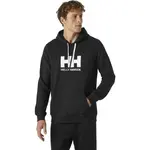 Helly Hansen LOGO HOODIE Pánska mikina s kapucňou, čierna, veľkosť