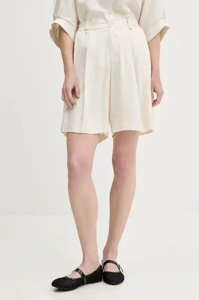 Lněné šortky Answear.LAB