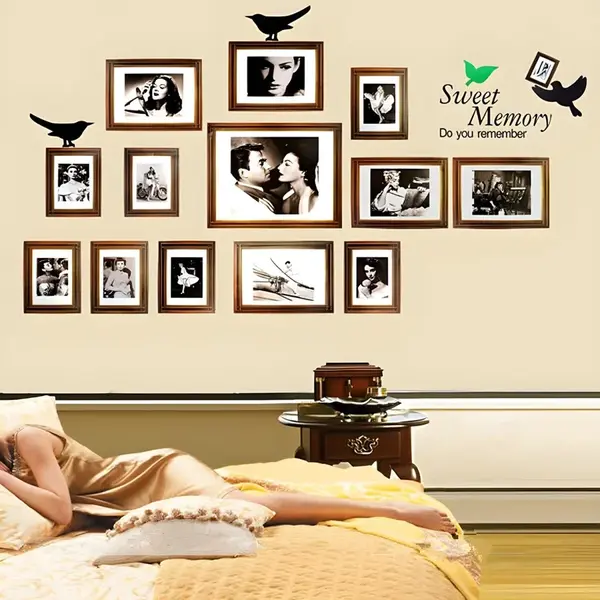 Samolepka na stenu Rámiky, tapeta, 60 cm x 90 cm