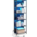 Boxxx REGÁL, černá, ocel, 60/178,6/30,3 cm