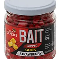 Carp expert kukuřice v dipu 212 ml - jahoda