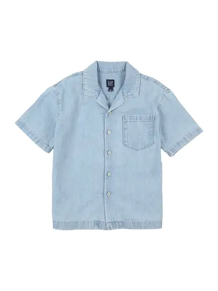 GAP Košeľa  modrá denim