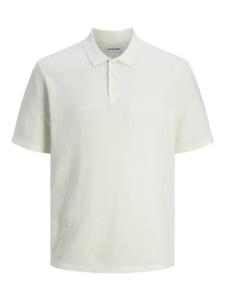 JACK & JONES Tričko 'JJEGeorge'  šedobiela