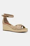 Sandály Tommy Hilfiger FLAG CRISS-CROS MID WEDGE ESPAD