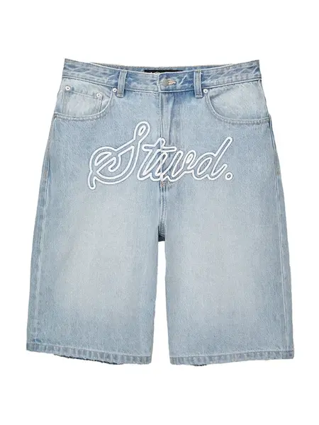 Pull&Bear Džínsy  modrá denim / biela