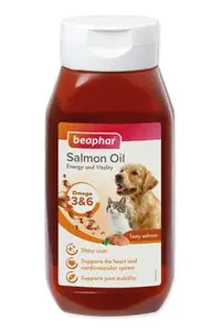 Beaphar olej Bea lososový 425ml