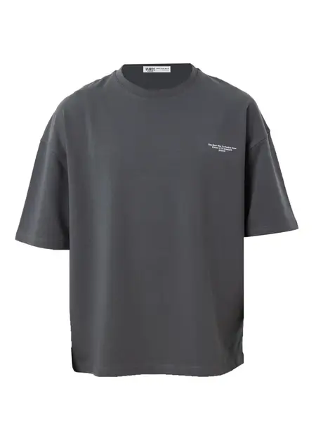 VAMOS CLO Tričko  sivá / biela