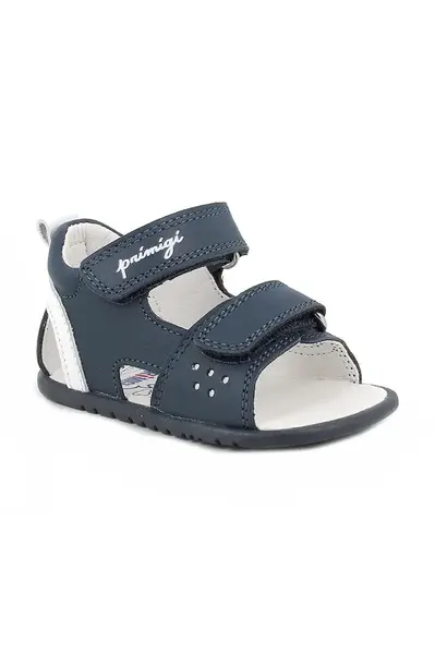 Dětské kožené sandály Primigi tmavomodrá barva, PGO 79125